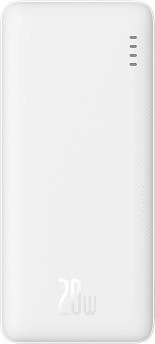 Powerbank Baseus Airpow 10000mAh, 20W, i bardhë