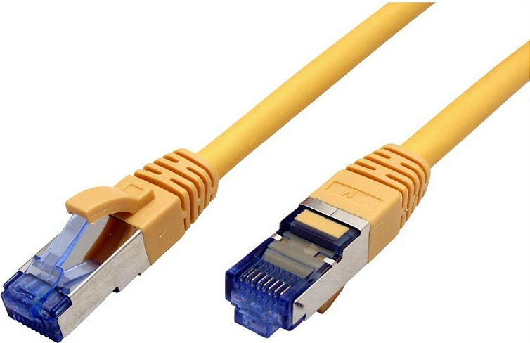 Kabllo rrjeti VALUE 21.99.1934, Cat6a, 0.3m, S/FTP, RJ-45, e verdhë