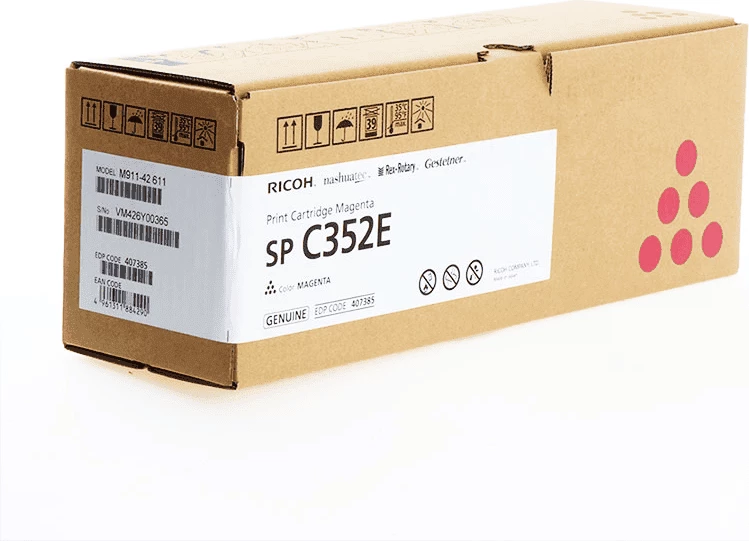 Toner Ricoh SP C352E 408217 deri 6000 faqe, magenta
