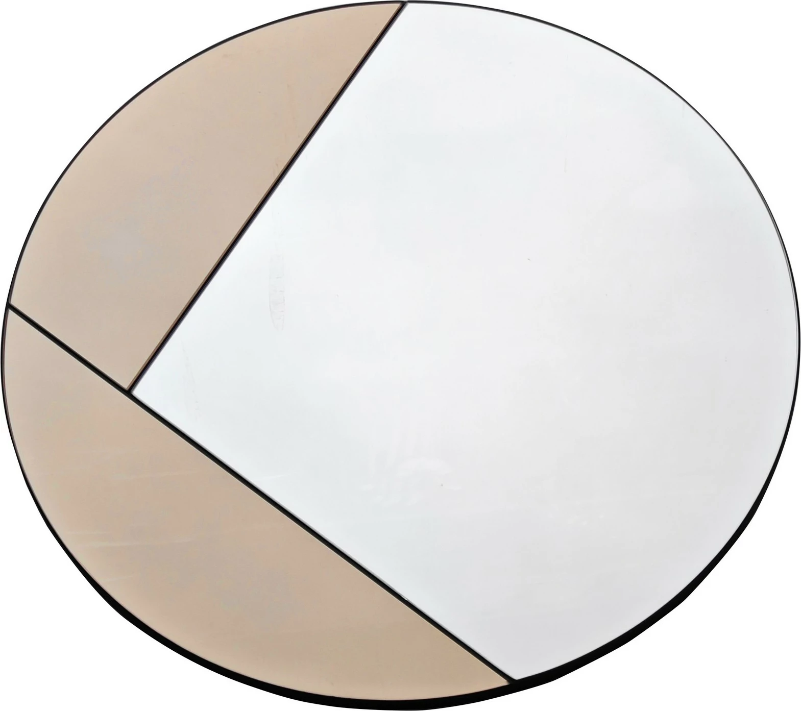 Pasqyrë dekorative Skye Decor, bronzi, Cicero, 60x60cm