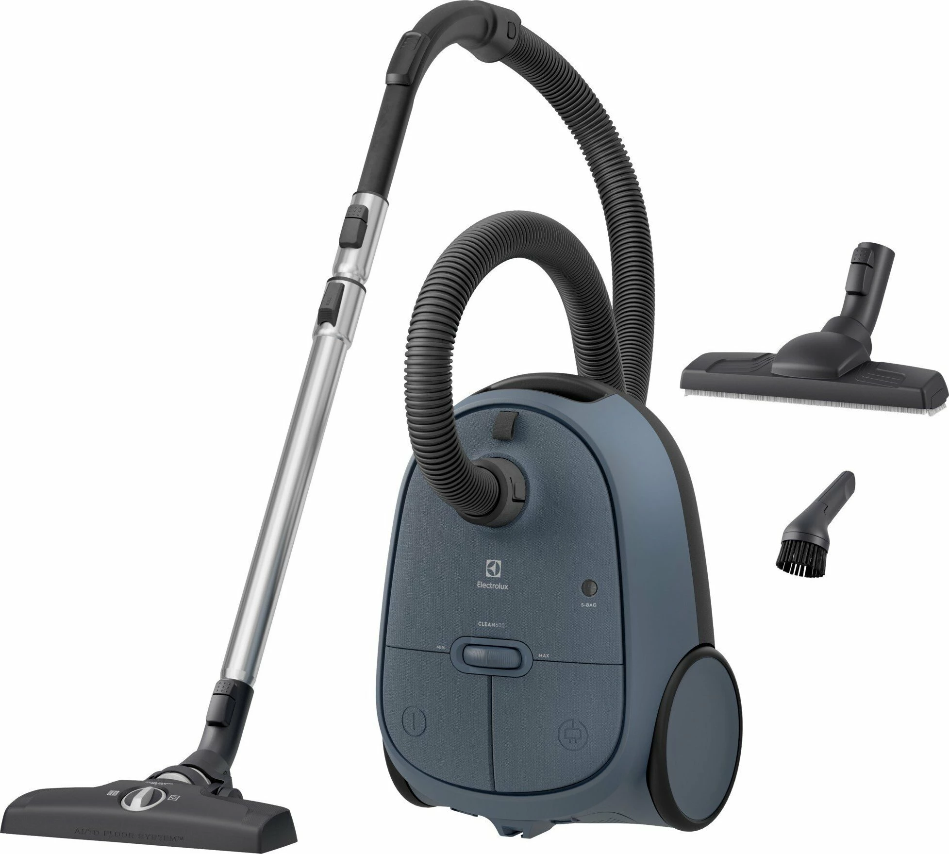 Fshesë me korrent Electrolux EB61C2DBP, me qese 3.5 L, 750 W, kabllo 9 m, gri