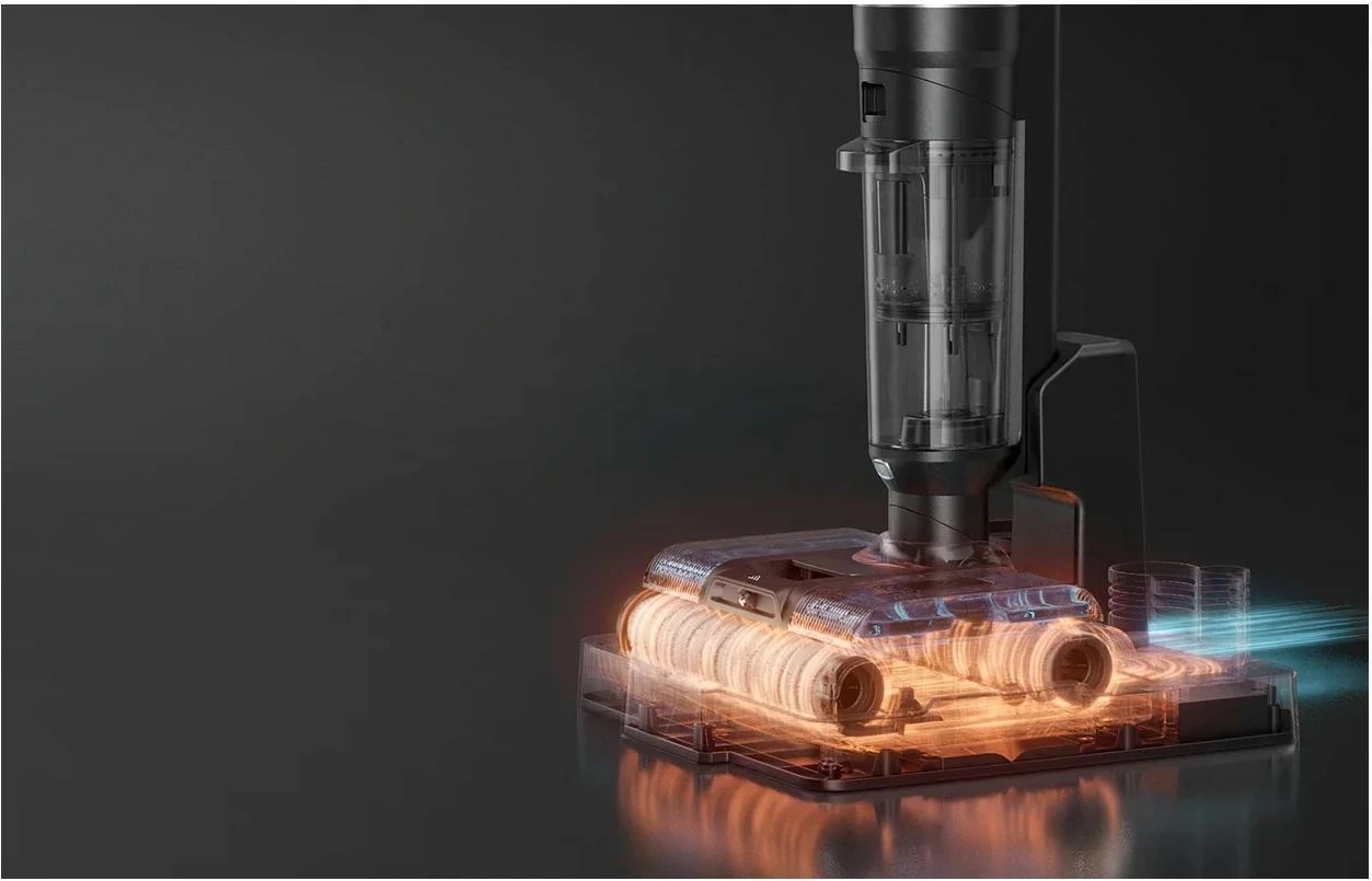 Fshesë elektrike JIMMY PW11 Pro 4w1, 4600 mAh, argjendtë-zi