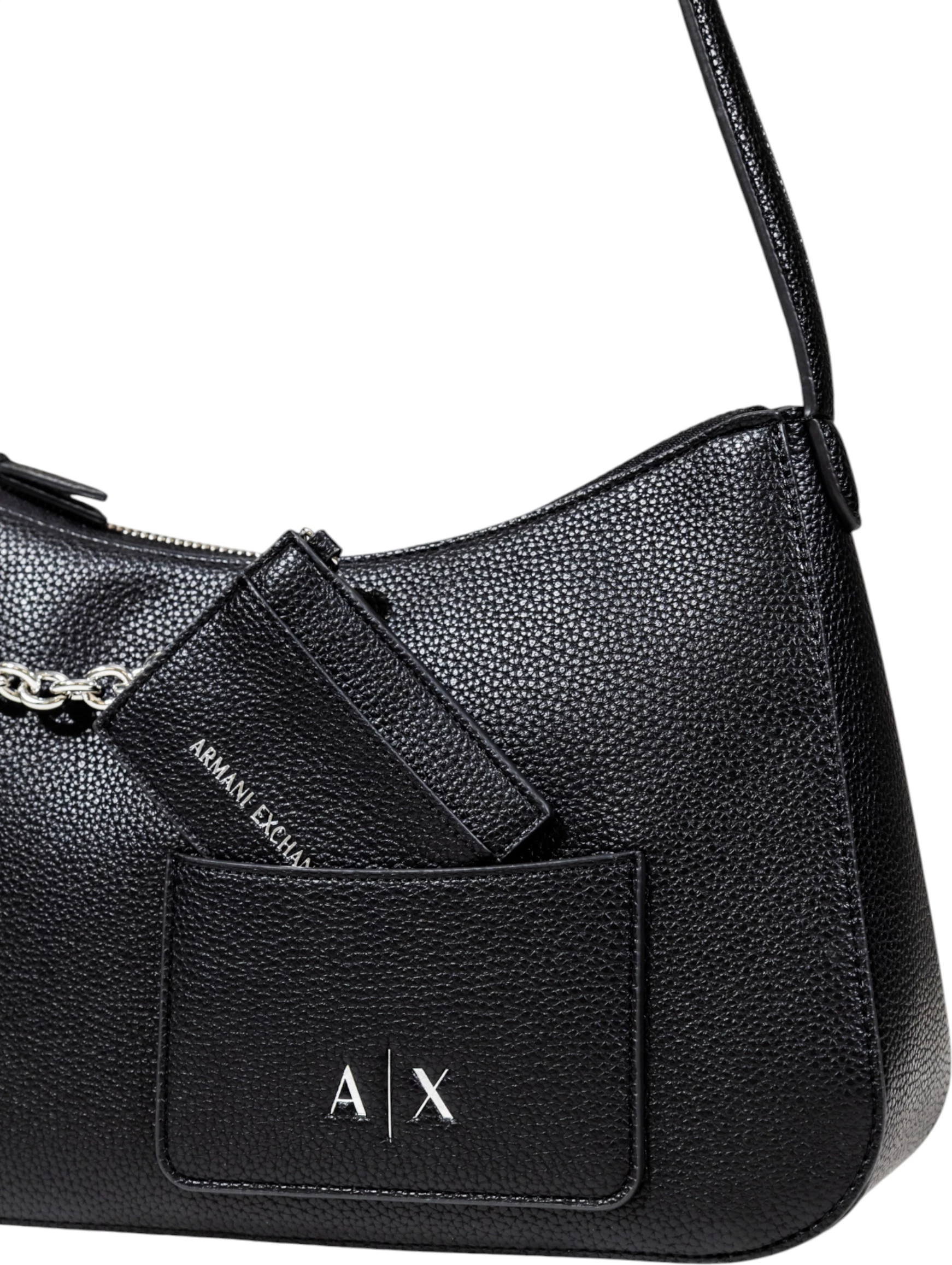 Çantë krahu për femra Armani Exchange XW001213 AF15625, e zezë