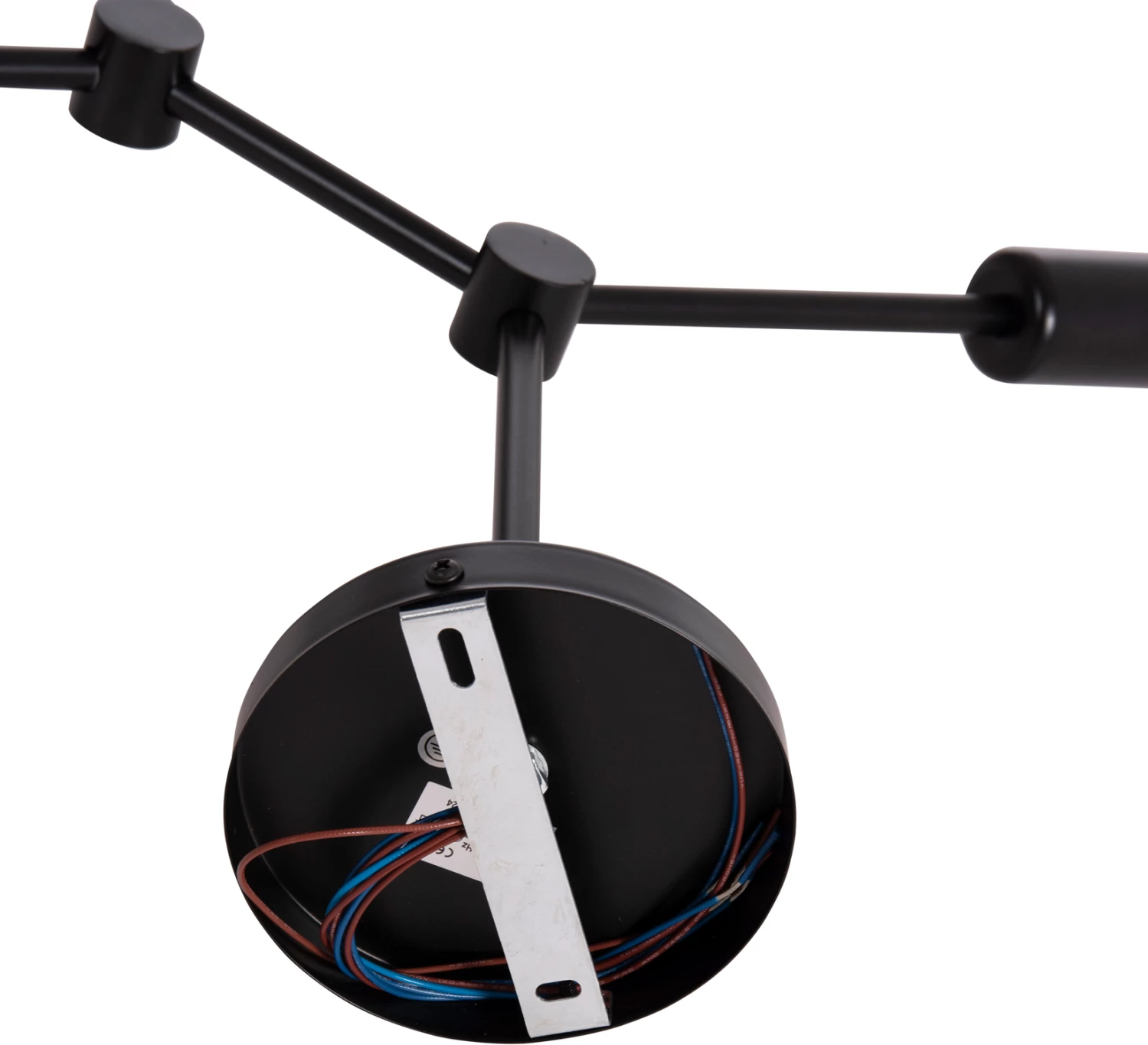 Llambë tavani varëse LIGHTY, 4 drita, metal i zi, FH7405.11, 57x5x52cm