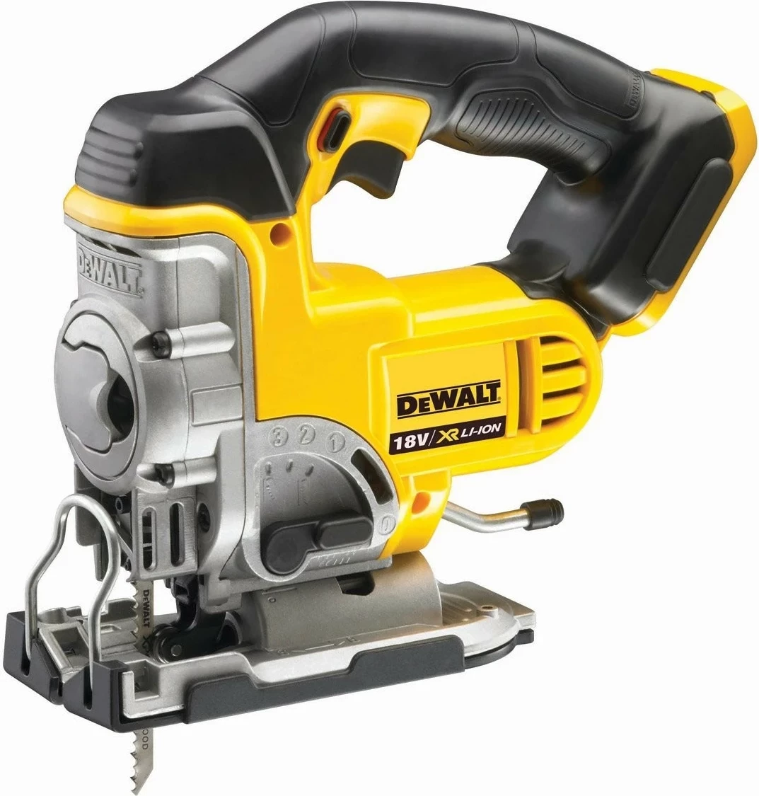 Sharrë dekupazhi akumulatorike DeWalt DCS331N 18V XR Li-Ion pa bateri, e verdhë/zezë