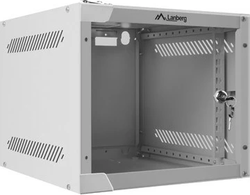 Kasë rrjeti Lanberg WF10-2304-10S, 4U, 10 inç, montim në mur, Gri