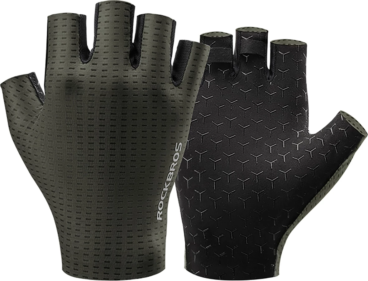 Dorëza çiklizmi Rockbros 16220041004, të shkurtra, frymëmarrëse, XL, Gjelbër