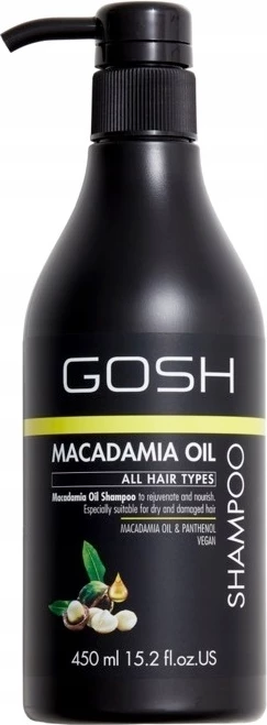 Shampon për femra Gosh Macadamia Oil, 450ml