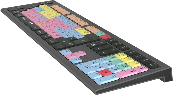 Tastierë LogicKeyboard Astra 2 Pro Tools UK për Mac, shumëngjyrëshe