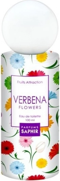 Eau de Toilette për femra Saphir Fruits Verbena Flowers, 100ml