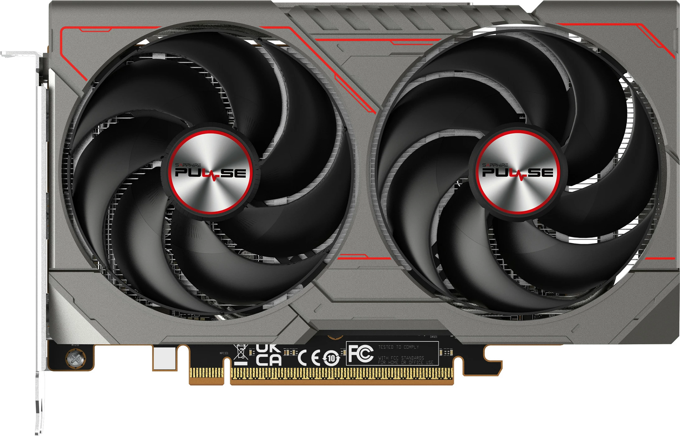 Kartelë grafike Sapphire Pulse Radeon RX 9060 XT 8GB GDDR6, PCIe 5.0, Gri/Bardhë