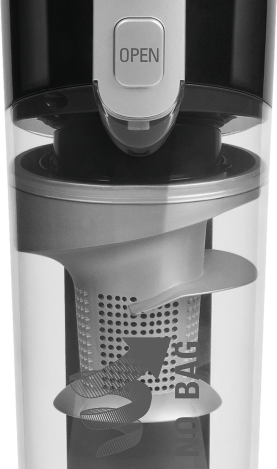 Fshesë pa kabllo Rowenta Air Force Light RH6545, 0.65L, e zezë