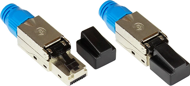 Konektor RJ-45 GoodConnections Alcasa GC-N0149, Cat8.1, i anuar, S/UTP (STP), argjendtë