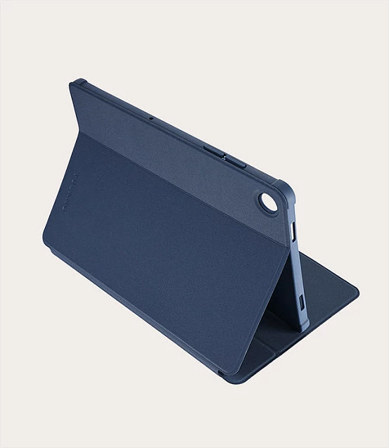 Mbështjellës tablet Tucano TAB-GSA11P25-B për Samsung Galaxy Tab A11+/A9+ 11", me stand dhe vend për S Pen, blu