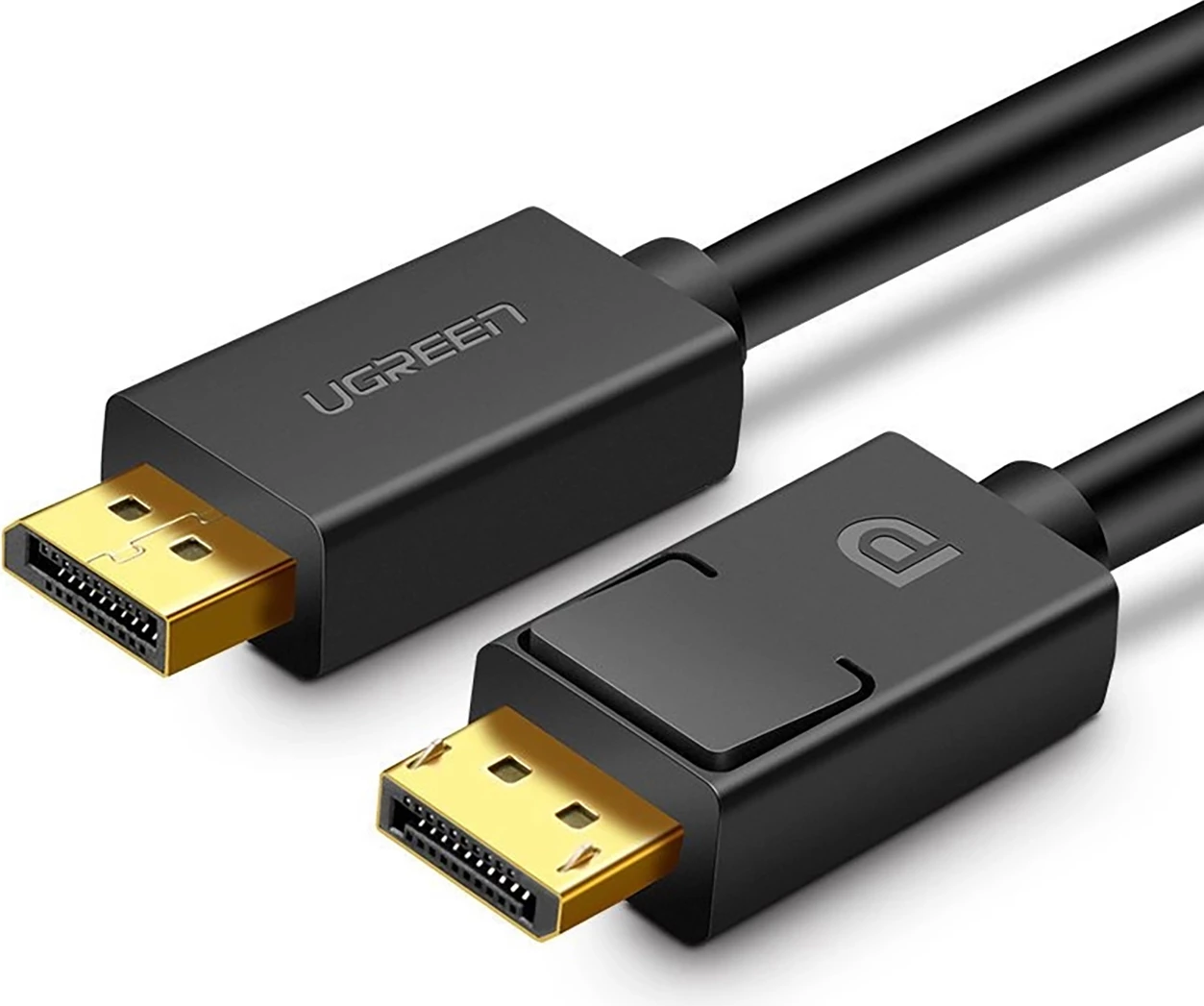 Kabllo DisplayPort Ugreen DP102 10211, 2m, 4K, e zezë