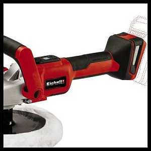 Lëmues disk me bateri Einhell CE-CP 18/180 Li E-Solo, 18V, 500-3000 RPM, brushless, zi/kuq
