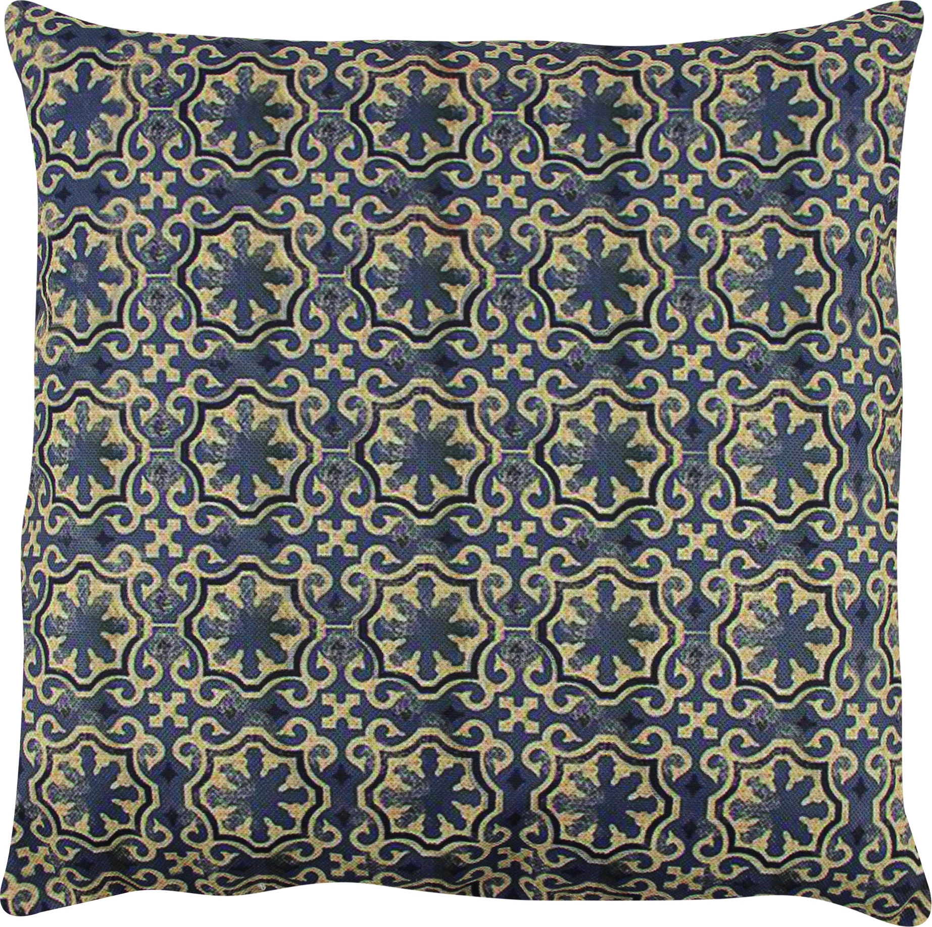Jastëk dekorativ, shumëngjyrësh, Evila Originals, A12637, 43x43cm