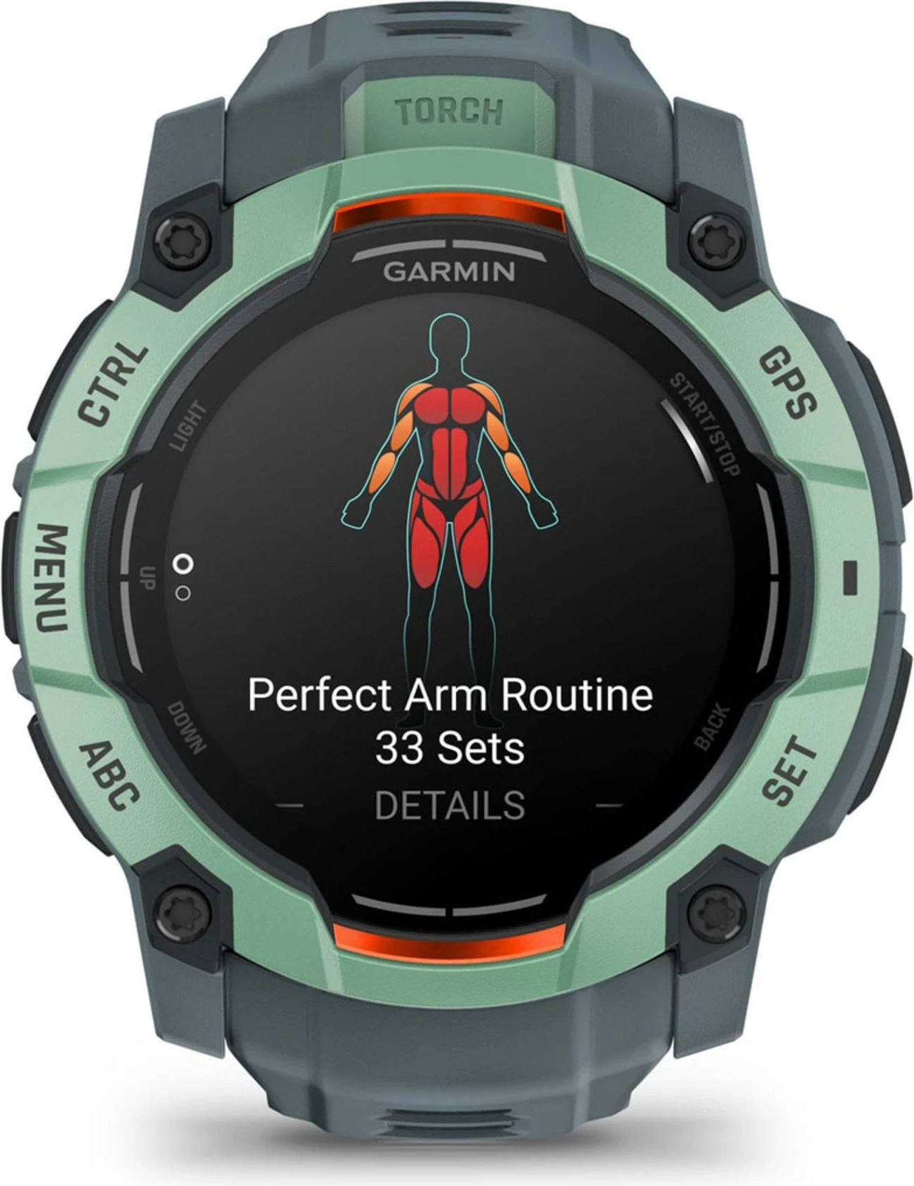 Smartwatch Garmin Instinct 3 AMOLED, 4GB, GPS, gri