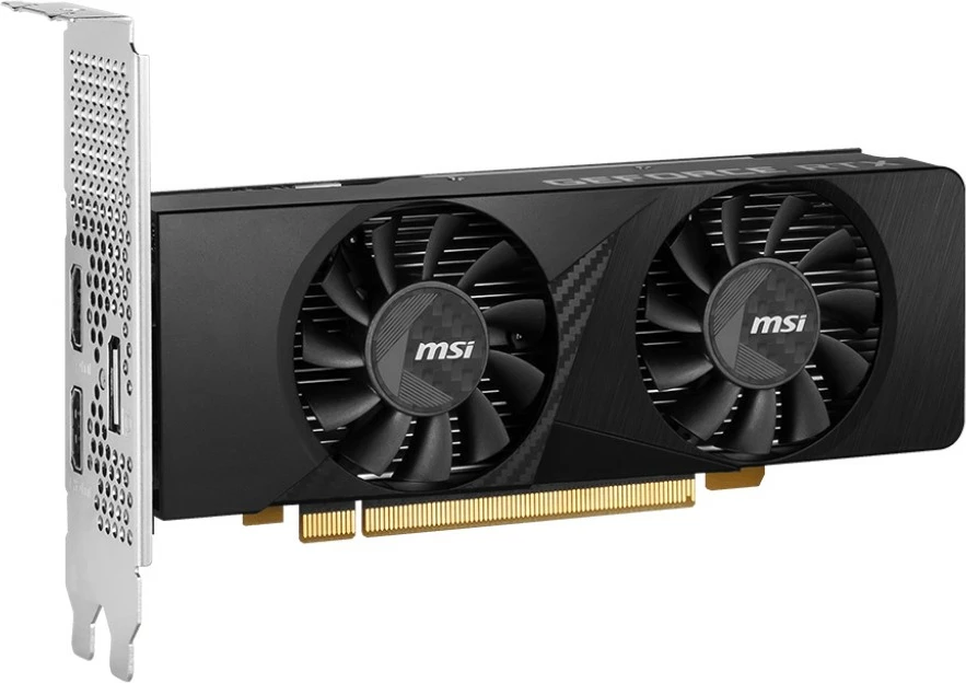 Kartelë grafike MSI GeForce RTX 3050 LP 6G OC, 6 GB, GDDR6, e zezë