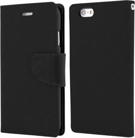 Mbështjellës flip cover HAVANA Fancy Diary për Xiaomi Mi 10T Lite, me xhepa kartelash, i zi