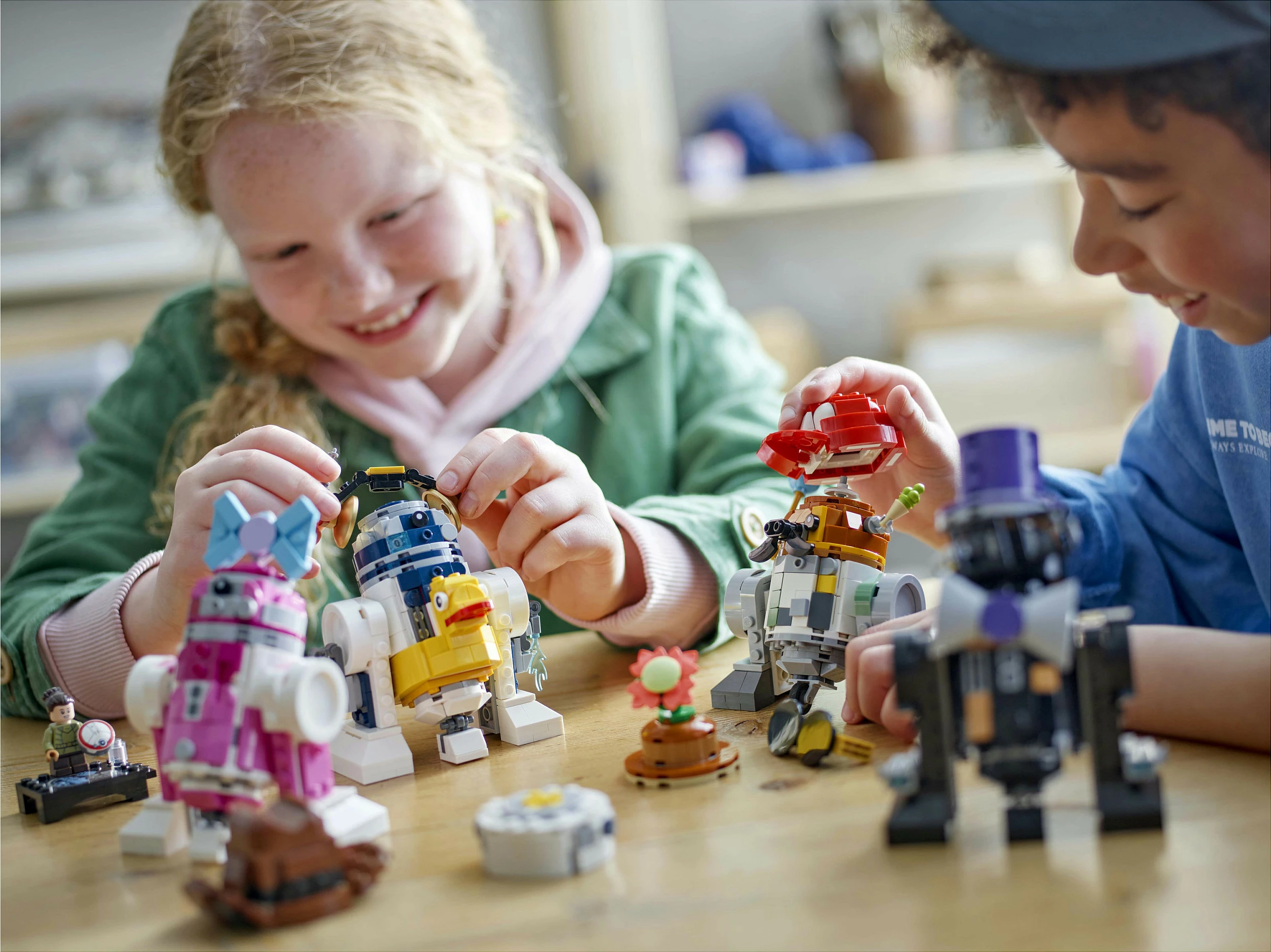 Set ndërtimi LEGO Star Wars Creative Play Droid Builder 75392, 1186 pjesë, 9+ vjeç, shumëngjyrësh