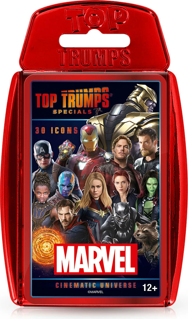 Marvel Cinematic Universe Top Trumps Specials Card Game