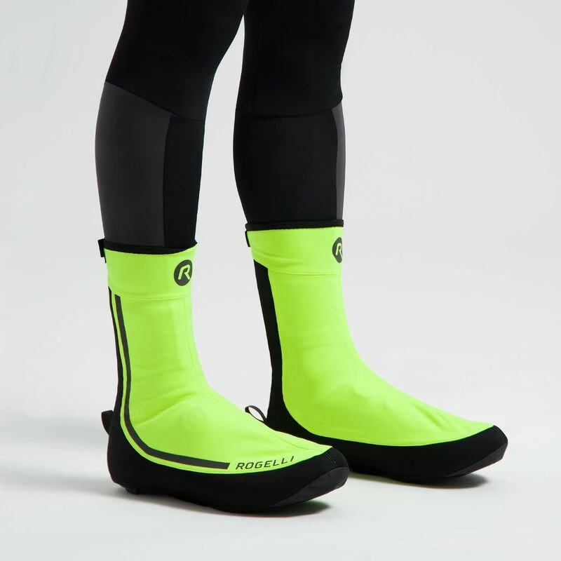 Mbulesa këpucësh Rogelli për çiklistë, fluor