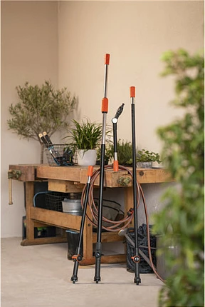 Dorezë fleksibile pastrimi Gardena Cleansystem Handle Flex 536 mm, gri/portokalli
