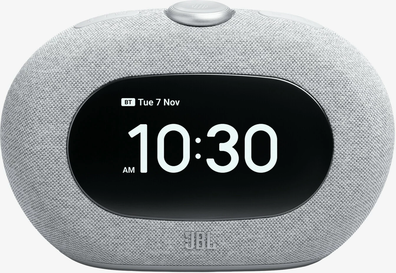 Altoparlant JBL Horizon 3 Bluetooth, radio DAB/DAB+/FM, orë alarmi me dy alarme, gri, set me kabllo rryme dhe antenë