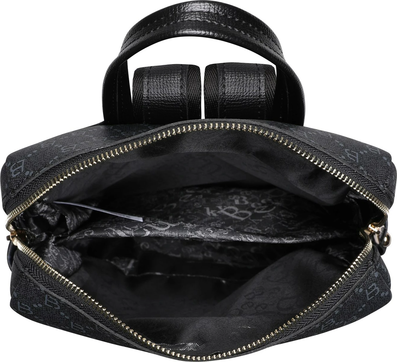 Çantë shpine Lucky Bees, 359 v2, e zezë, gri