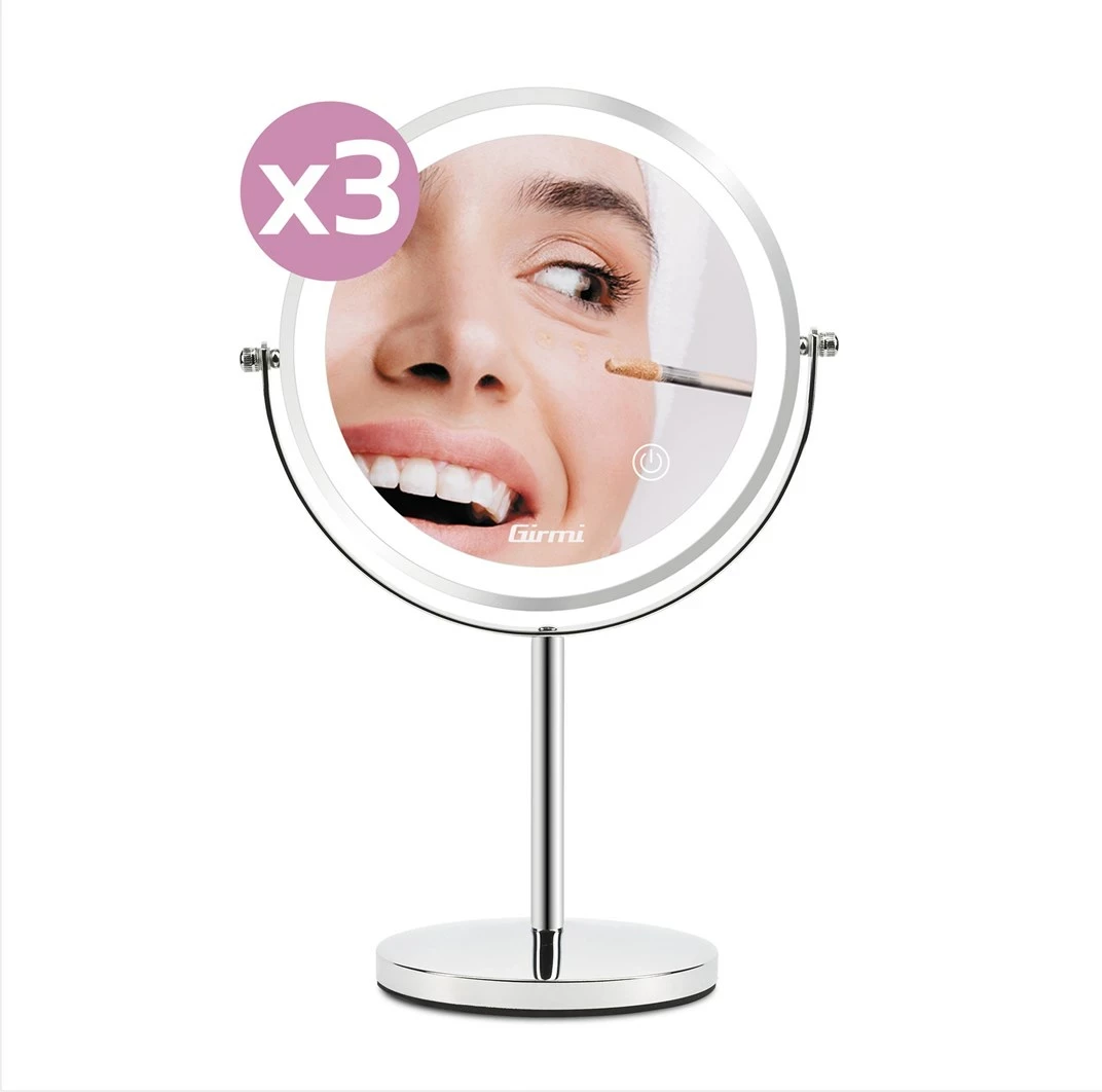 Pasqyrë make-up Girmi BE02, Krom