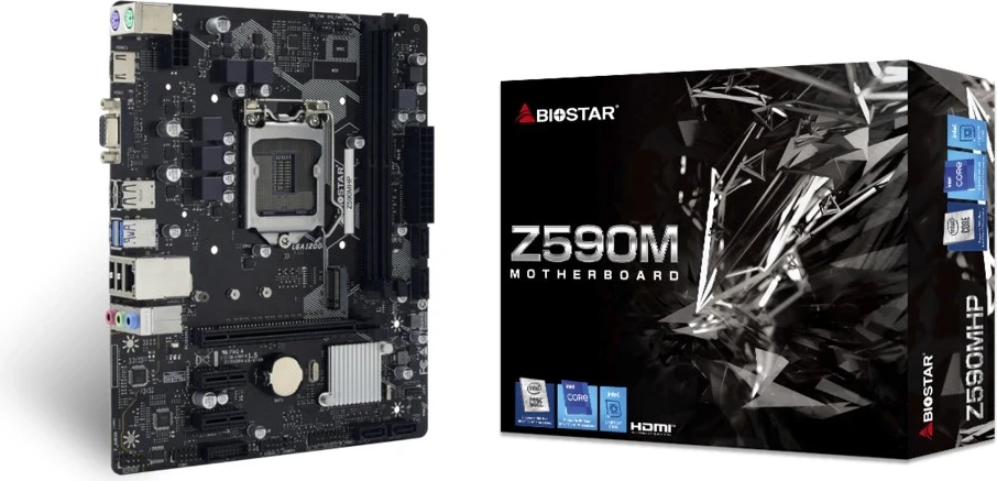 Pllakë amë Biostar Z590MHP, LGA 1200, micro ATX