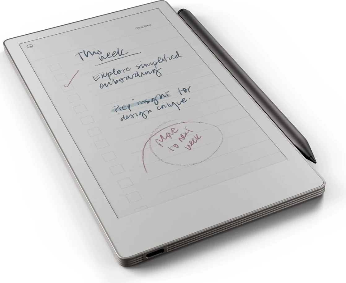 Tablet e-ink reMarkable Paper Pro Move 7.3\", 64GB, me Marker Plus, argjend