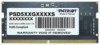 RAM Memorje Patriot SO-DIMM DDR5 16GB 5600MHz Bulk