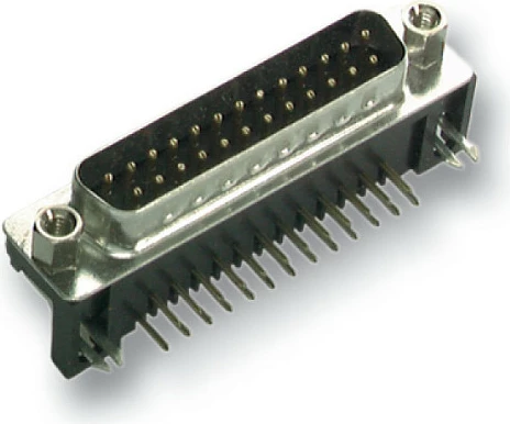 Konektor D-Sub EFB Elektronik E-DS 09A KG-T1, 9-pin, 90° i kthyer, i zi