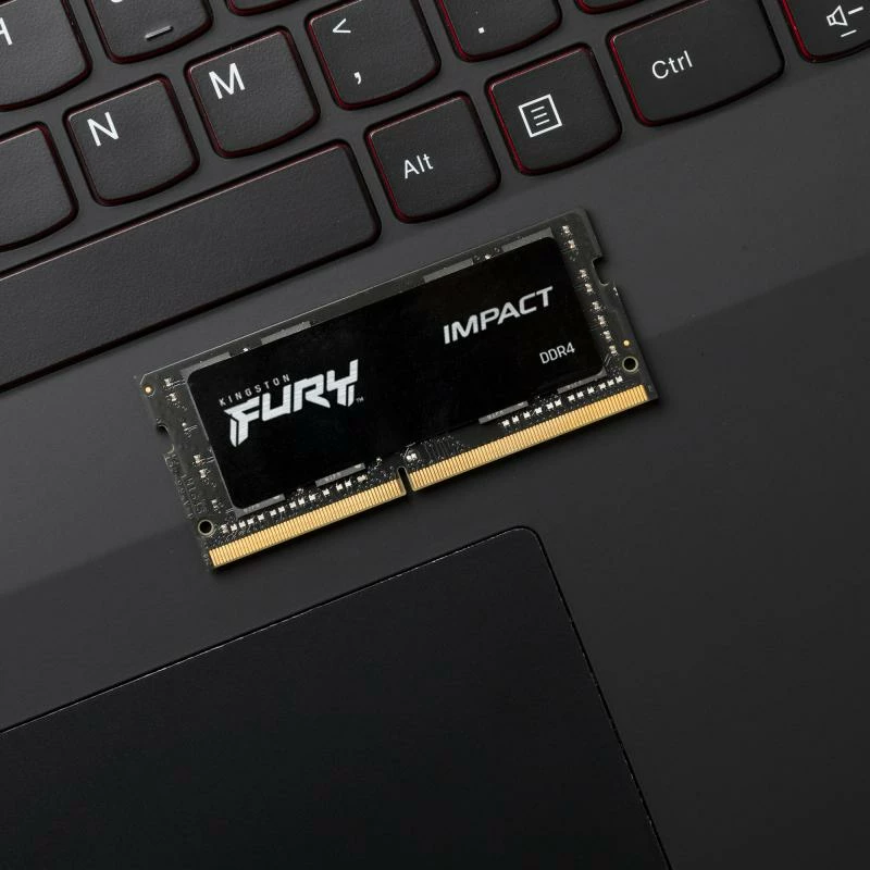 RAM Memorje, Kingston FURY Impact KF432S20IB/32, SO-DIMM DDR4 32GB 3200MT/s, e zezë