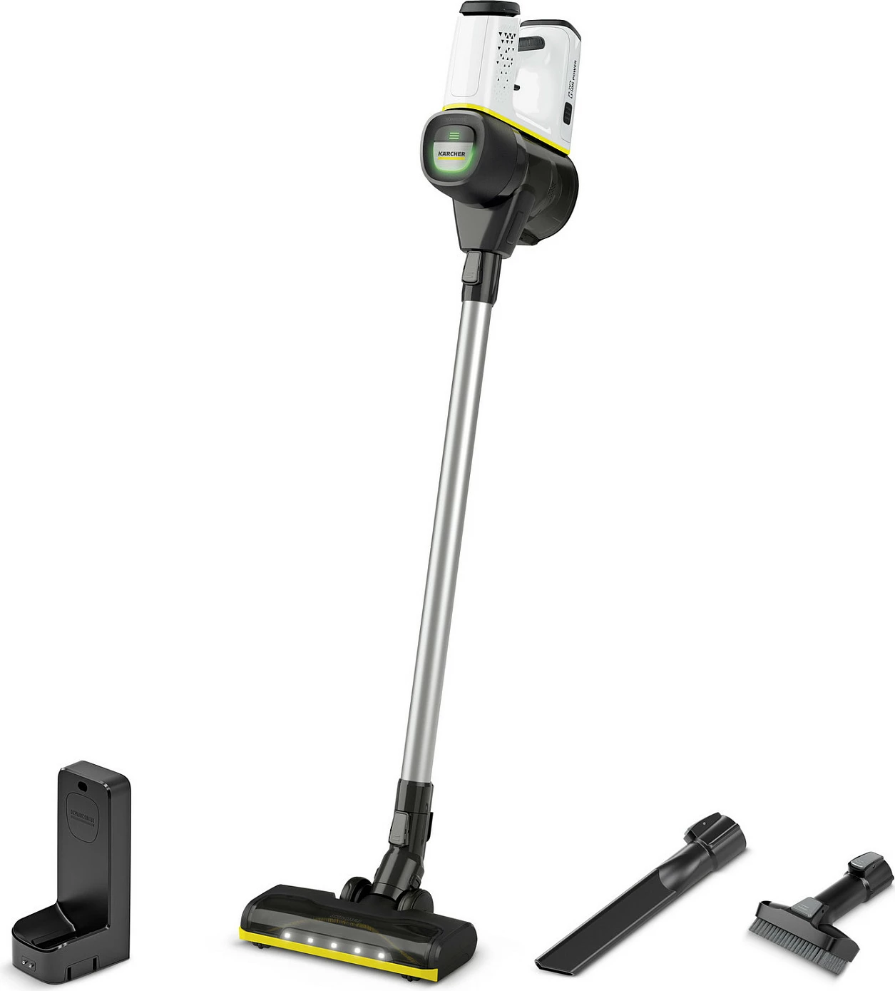 Fshesë me bateri Kärcher VC 6 Cordless ourFamily, 2-në-1, HEPA, pa qese, 60 min, e zezë/verdhë
