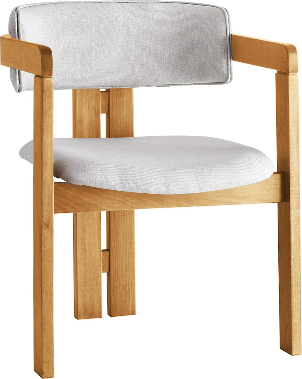 Karrige Skye Decor, krem dhe lis, CO-044