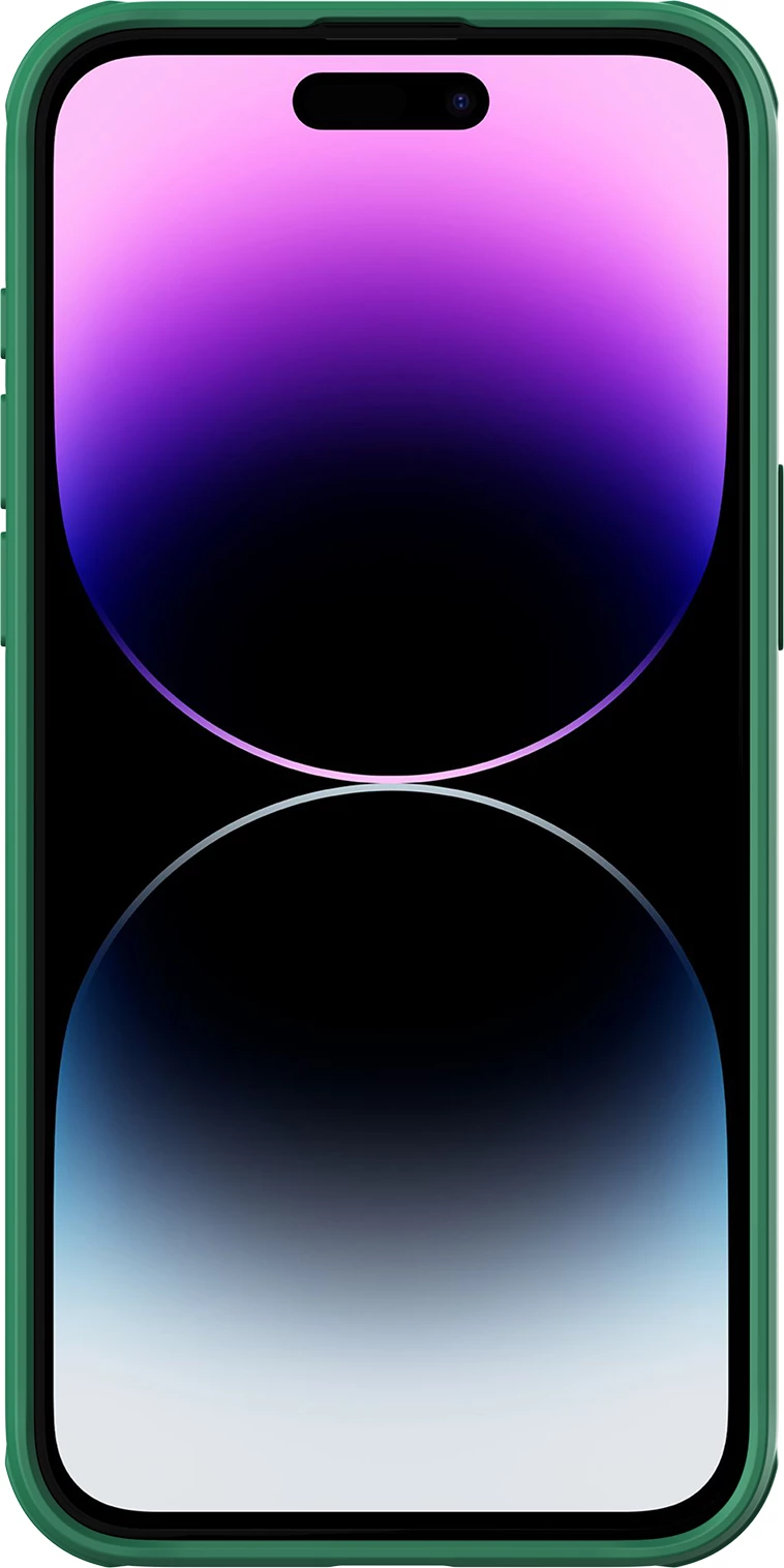 Mbështjellës Nillkin CamShield Pro Magnetic për iPhone 15 Pro Max, me kapak kamere, i gjelbër