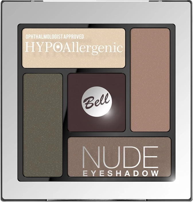 Paletë eyeshadow Bell HypoAllergenic Nude 04, 5g për femra
