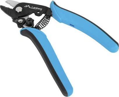 zhveshës izolimi për kabllo fibër optike Lanberg NT-0105, 3 hapje, zezë/blu