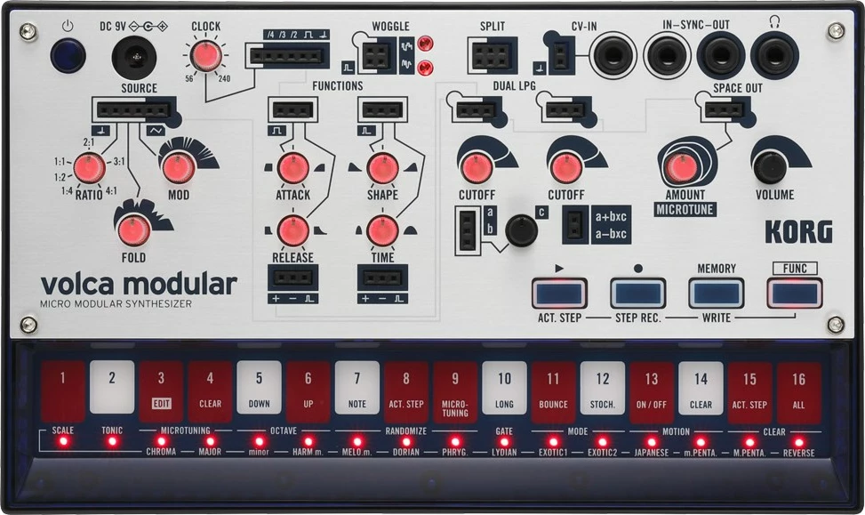 Sintetizator Korg Volca Modular, analog, i zi