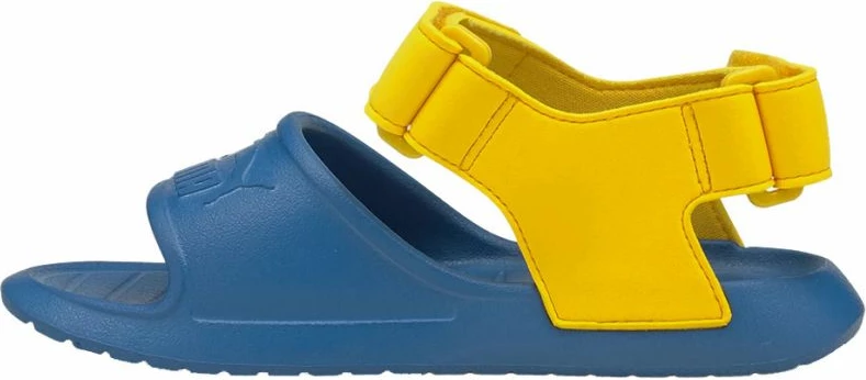 Sandale për fëmijë Puma Divecat v2 Injex PS Star, blu dhe të verdhë [Madhësia: 34.5]