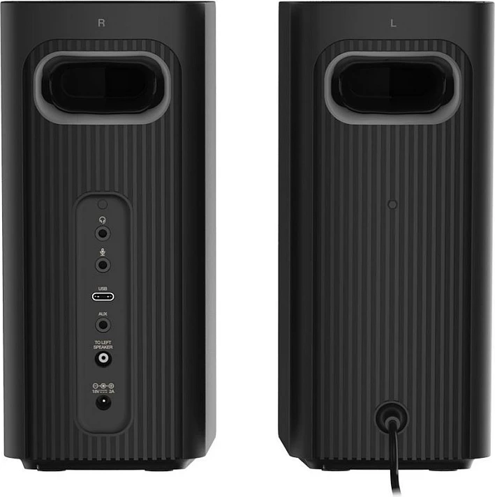 Altoparlantë Creative Labs T60, 2.0, 30W RMS, Bluetooth 5.0, USB-C, të zeza