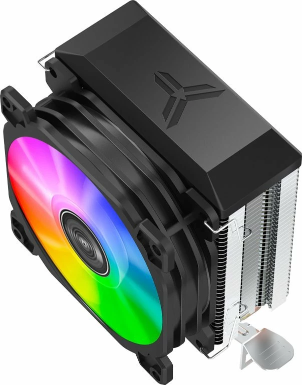 Ftohës CPU Jonsbo CR-1200E (CPJB-014), 92mm, ARGB, 2 heatpipe, zi
