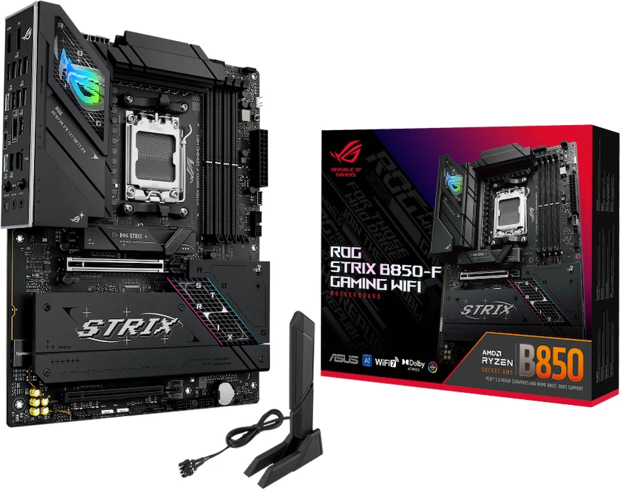 Pllakë amë ASUS ROG STRIX B850-F Gaming WiFi, ATX, AM5, DDR5