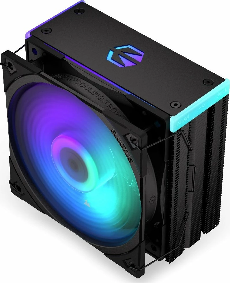 Ftohës CPU Endorfy Fera 5 Black ARGB (EY3A012), 120 mm PWM, 220 W TDP, i zi, me kontrollues ARGB