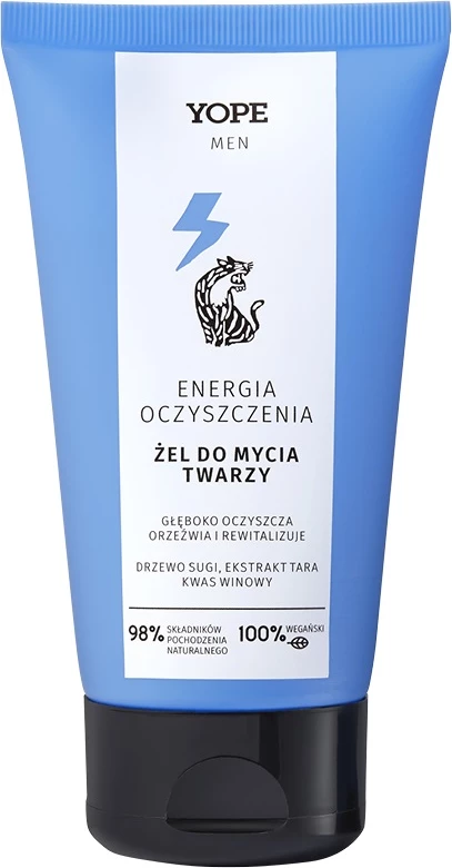 Xhel pastrues fytyre për meshkuj Yope Men Wood 150ml