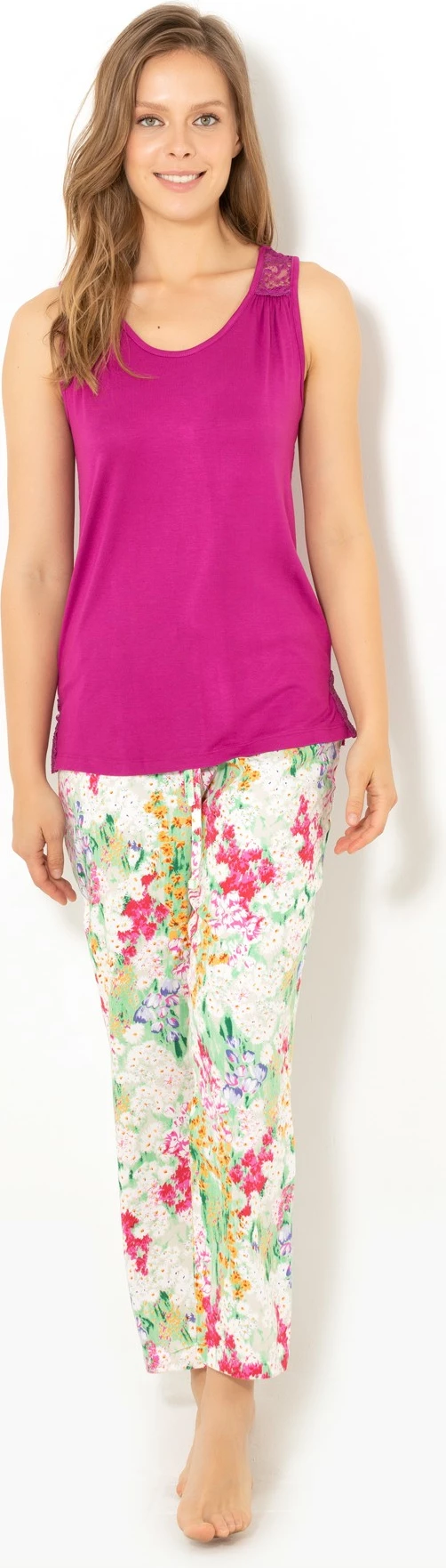 Set pizhamash për gra, Jumeon, magenta, 002-000230