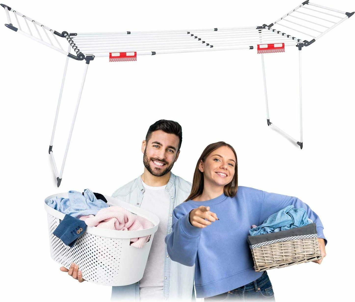 Tharëse rrobash Massido Lydia 27 m, teleskopike palosëse, max 20 kg
